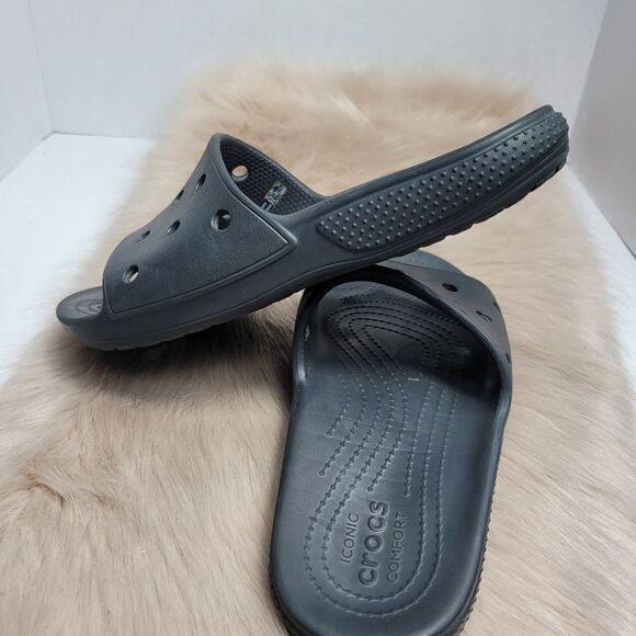 Crocs Classic Flip Flops Black Sandals